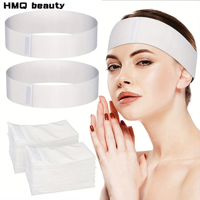 Beauty Makeup Women - 100/50/10 шт. одноразовые повязки на голову